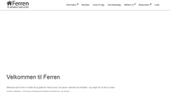 Desktop Screenshot of ferren.dk