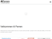 Tablet Screenshot of ferren.dk